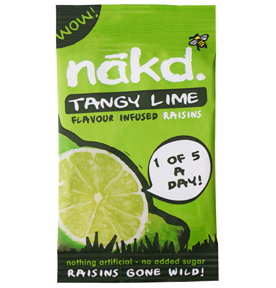 Organic Food Nakd Lime Flavoured Raisins 25g
