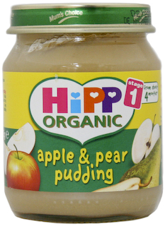 Apple and Pear Pudding Organic Baby Food from 4 months