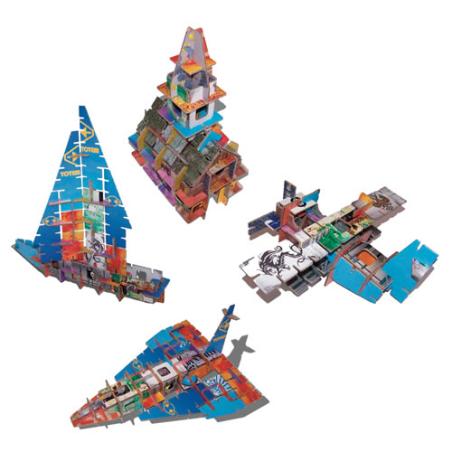 Totem City Model Building Kit