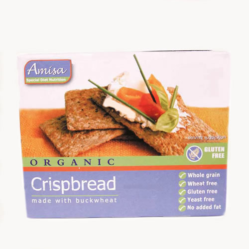 Amisa Organic Buckwheat Crispbread 150g