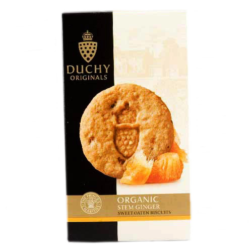 Duchy Originals Stem Ginger Sweet Oaten Biscs 150g