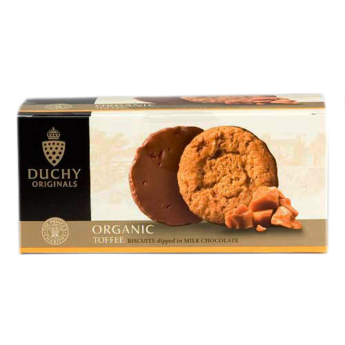 Duchy Originals Milk Chocolate Toffee Biscuits 125g