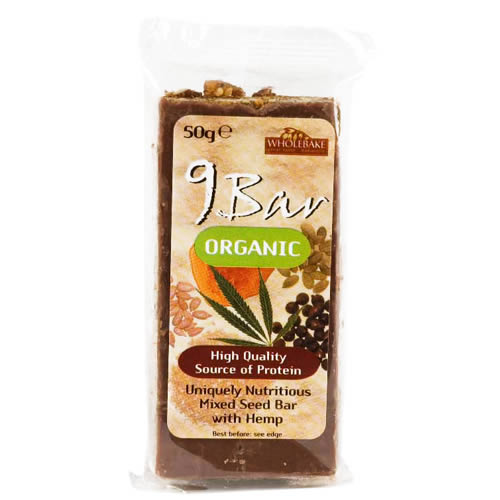 9 Bar Hemp Seed Bar 50g