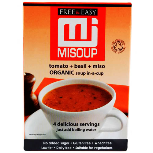 Free Easy Tomato Basil Miso Soup 4x15g