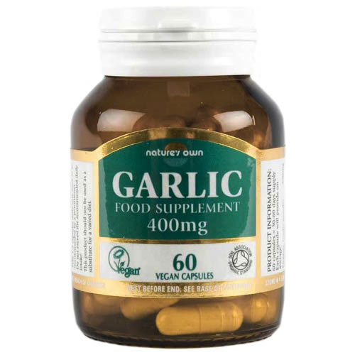 Natures Own Organic Garlic Capsules