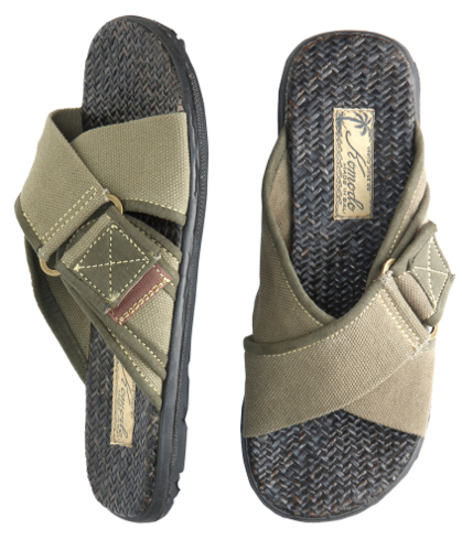 Komodo Cotton Canvas Sandals