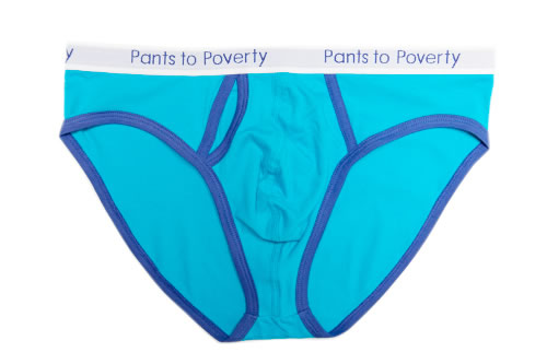 Pants to Poverty Blue Briefs Mens