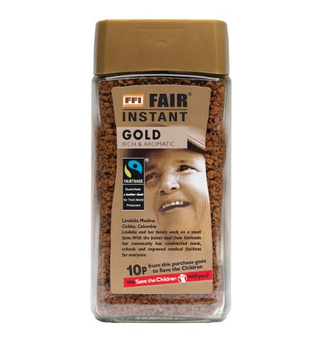 Fair Instant Fairtrade Gold Blend Coffee 100g