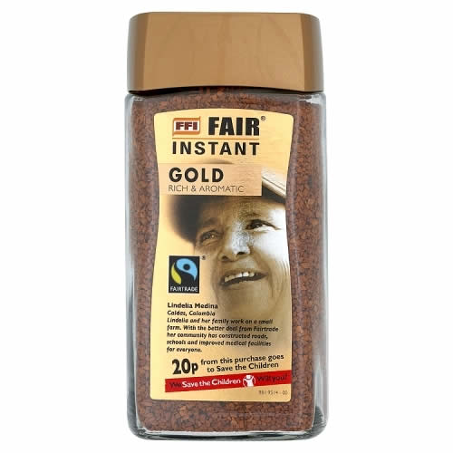 Fair Instant Fairtrade Gold Blend Coffee 200g