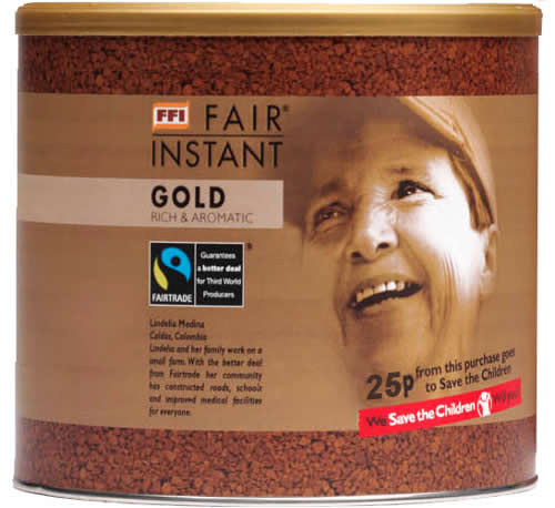 Fair Instant Fairtrade Gold Blend Coffee 500g