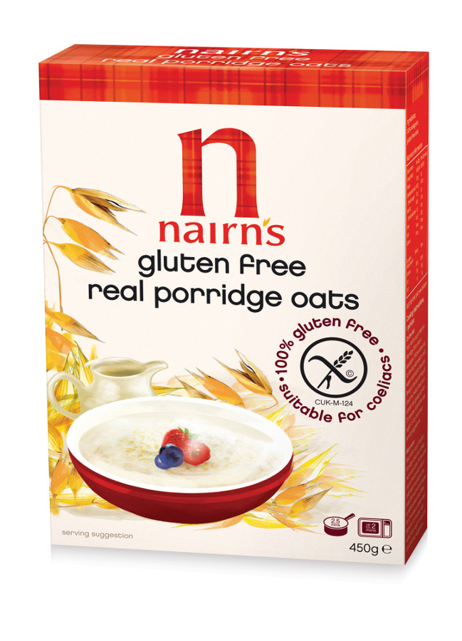 Nairn's Real Scottish Porridge Oats - Gluten Free - 450g - Nairns