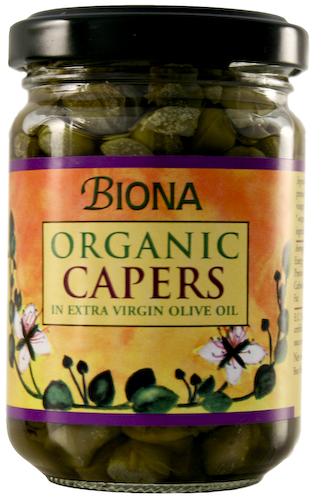 Biona Capers In Olive Oil 125g
