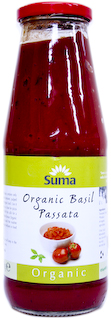 Suma Organic Basil Passata 690g