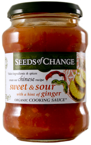 Seeds Of Change Organic Sweet Sour Cooking Sauce 350g