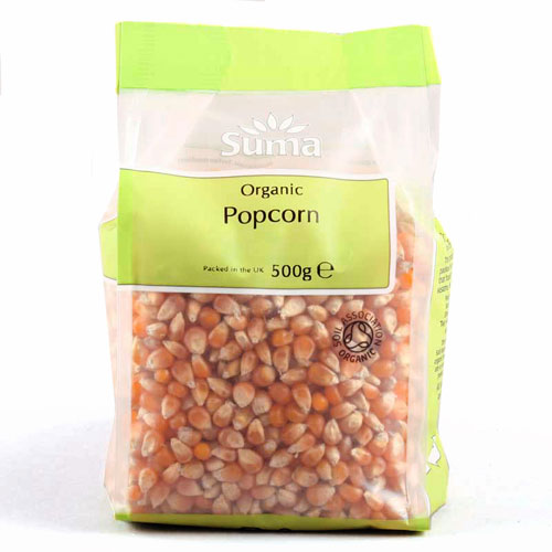 Suma Prepacks Organic Popcorn 500g