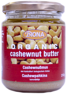 Biona Cashew Nut Butter 170g
