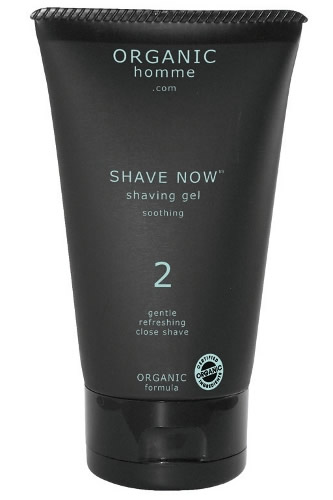Organic Homme Shave Now Shaving Gel 125ml