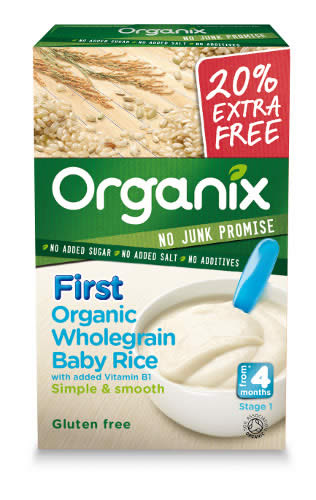 Organix Baby Rice 100g