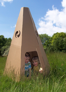 Paperpod Recycled Cardboard Teepee