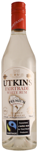 Utkins Fair Trade Organic White Rum 70cl