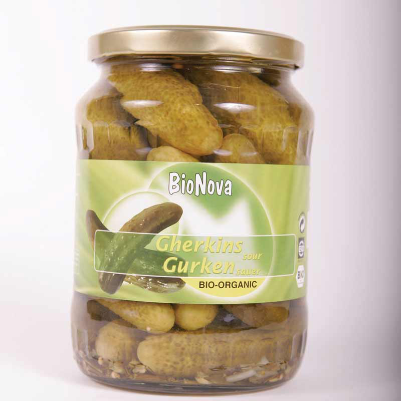 Bionova Gherkins 680g