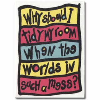 Tidy my room Postcard