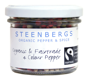 Organic Fairtrade 4 colour pepper
