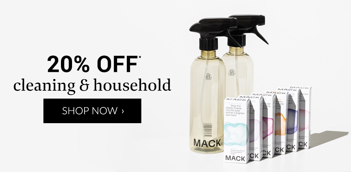 20% off Cleaning & Household*