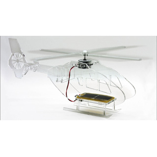 Solar Powered Perspex Helicopter Kit