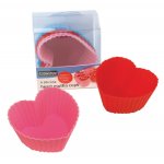 Reusable Heart Muffin Cups - Set of 12