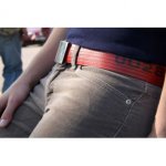 Recycled Fire Hose Belt - Lever Buckle 3.5cm