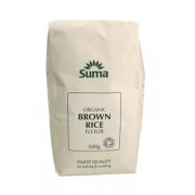 Suma Prepacks - Organic Brown Rice Flour  500g