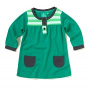 Organic & Fairtrade A-Line Striped Jersey Pocket Dress