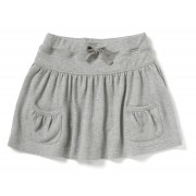 Organic & Fairtrade Children's Jersey Pocket Skirt (Grey)