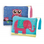 Midnight Owl & Elephant Purses