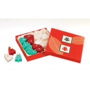 Box of Little Christmas Tree Candles
