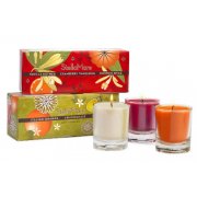 Stella Mare 3 Mini Votive Candles - Spice