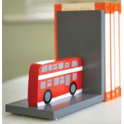 London Red Bus Bookends Pair