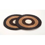 Handwoven Classic Round Placemats - Set of 2