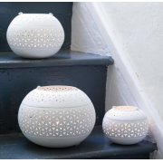 Fair Trade Petal Tealight Holder - Large