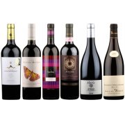 Box of 6 Premium Organic Red Wines