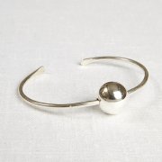 La Jewellery Recycled Silver Planet Bangle