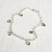 La Jewellery Recycled Silver Love Me Do Bracelet