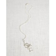 La Jewellery Recycled Silver In the Presence Necklace