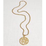 La Jewellery Recycled Brass Turkish Necklace