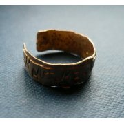 La Jewellery Recycled Brass Serenity Ring