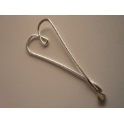 La Jewellery Recycled Silver Treasure your Love Long Bookmark
