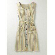People Tree Seaside Stripe Dress