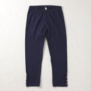 People Tree Cropped Button Leggings