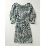 Komodo Eda Leaf Print Dress